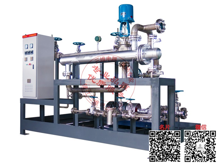 产品名称：高温冷却水缸套水电加热器
产品型号：SWDL-a-b/a为介质,b为功率大小
产品规格：0KW～10000KW/非标定制