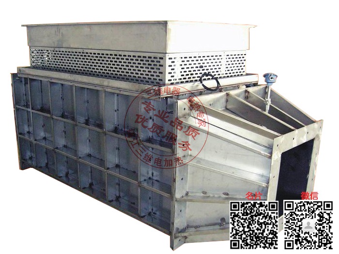 产品名称：烟气脱硫用空气电加热器
产品型号：SWDL-a-b/a为介质,b为功率大小
产品规格：0KW～10000KW/非标定制